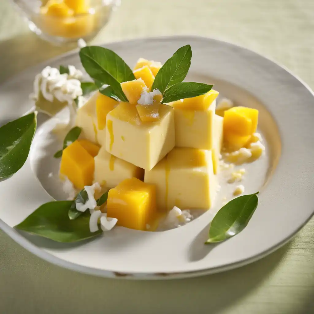 Yucca Cream with Mango