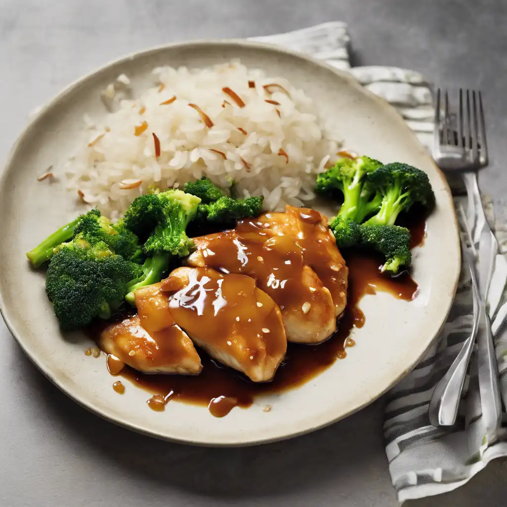 Sweet and Sour Chicken with Broccoli