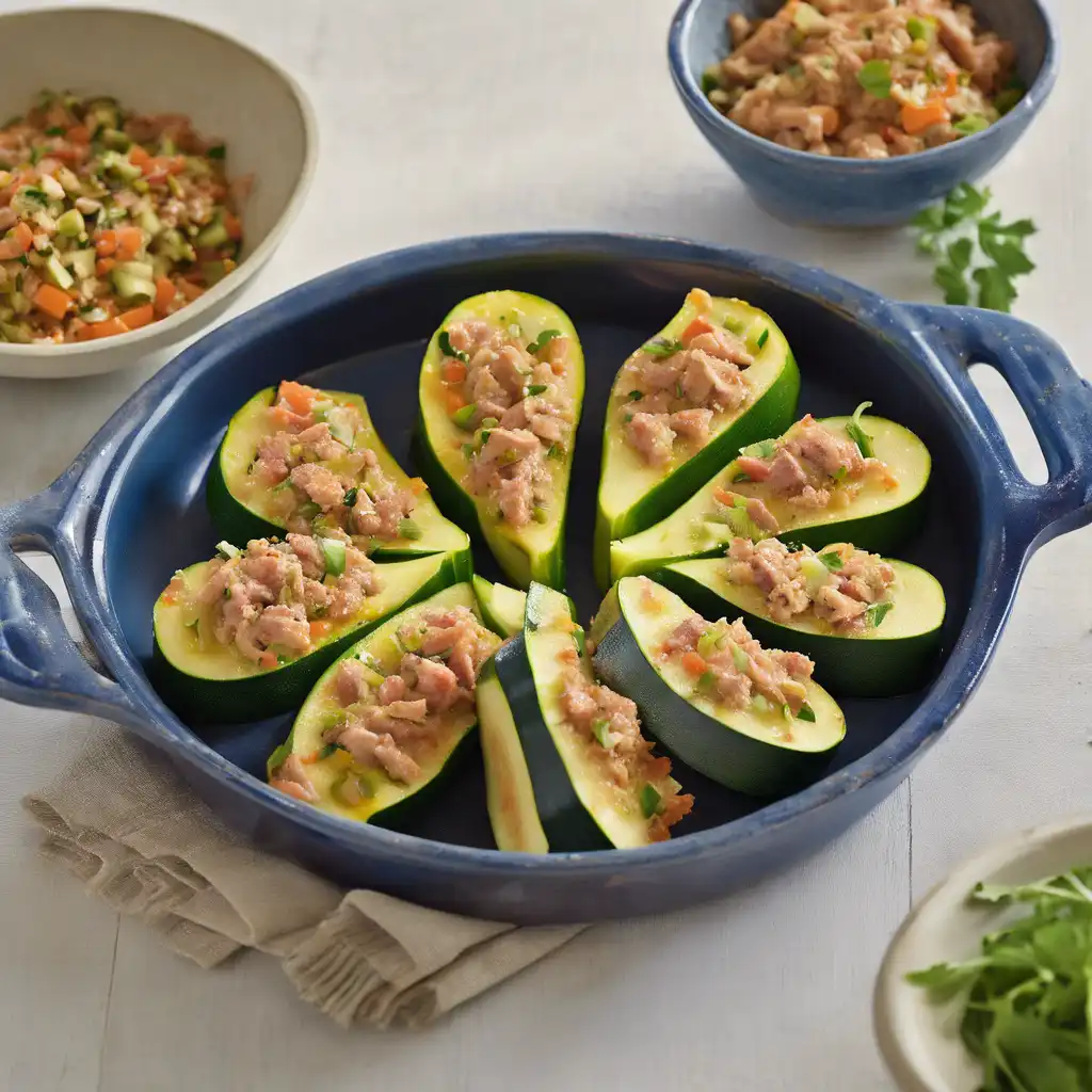 Zucchini with Tuna Filling