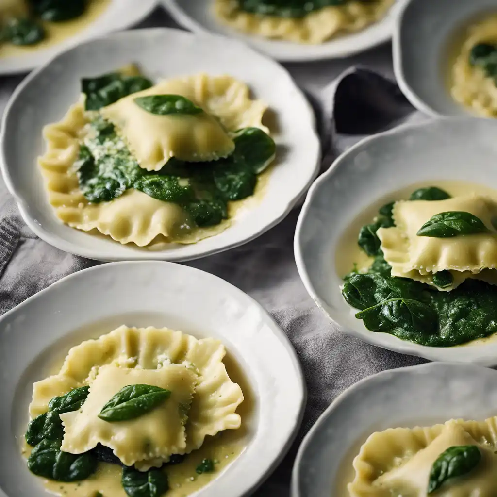 Ricotta and Spinach Ravioli