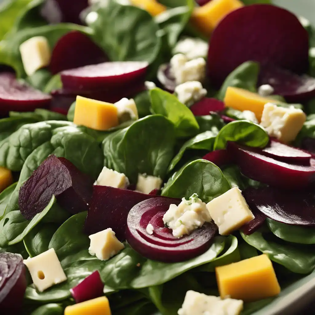 Spinach and Cheese Salad