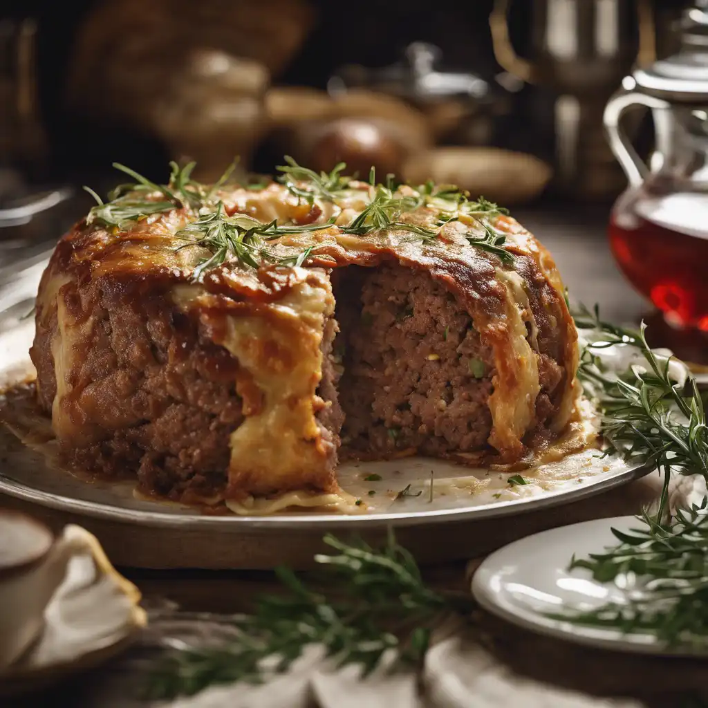 Meatball Cake (Carne Meatball Cake)