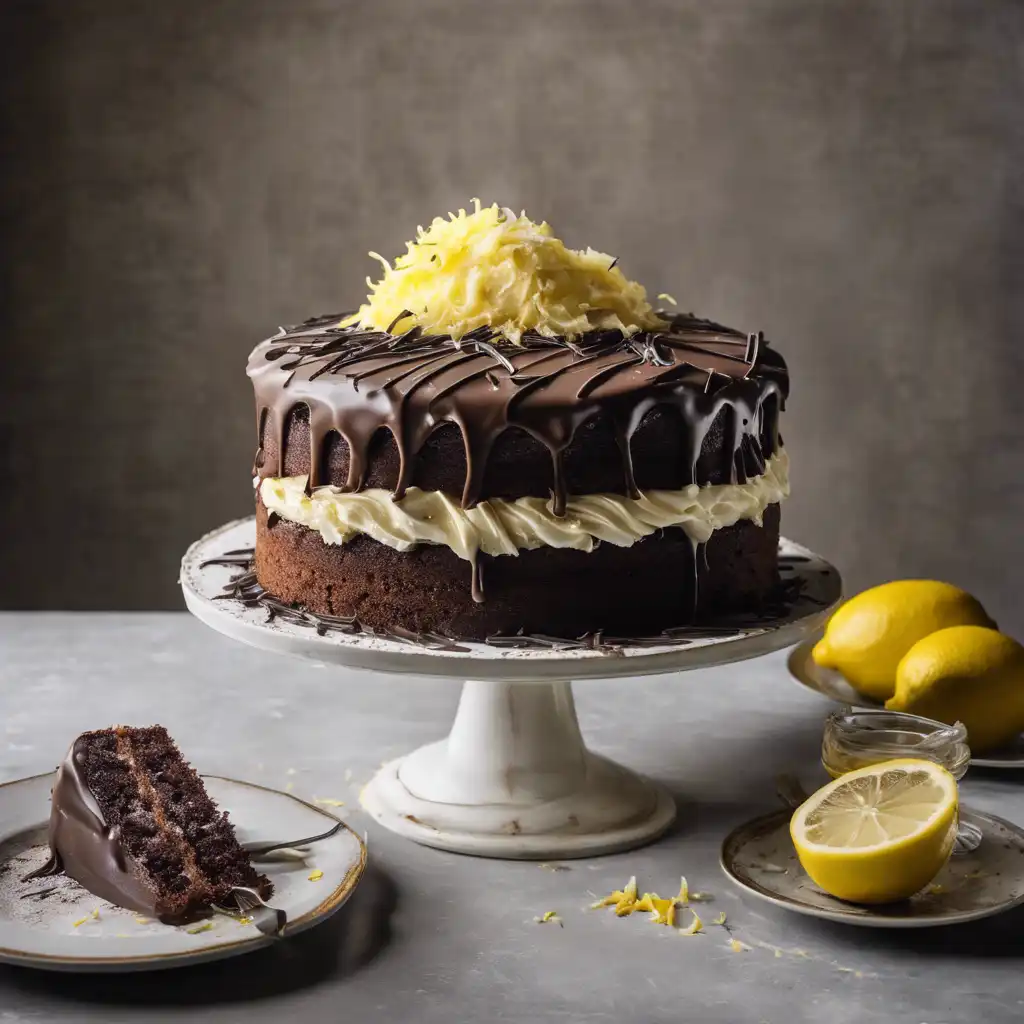 Lemon Chocolate Cake