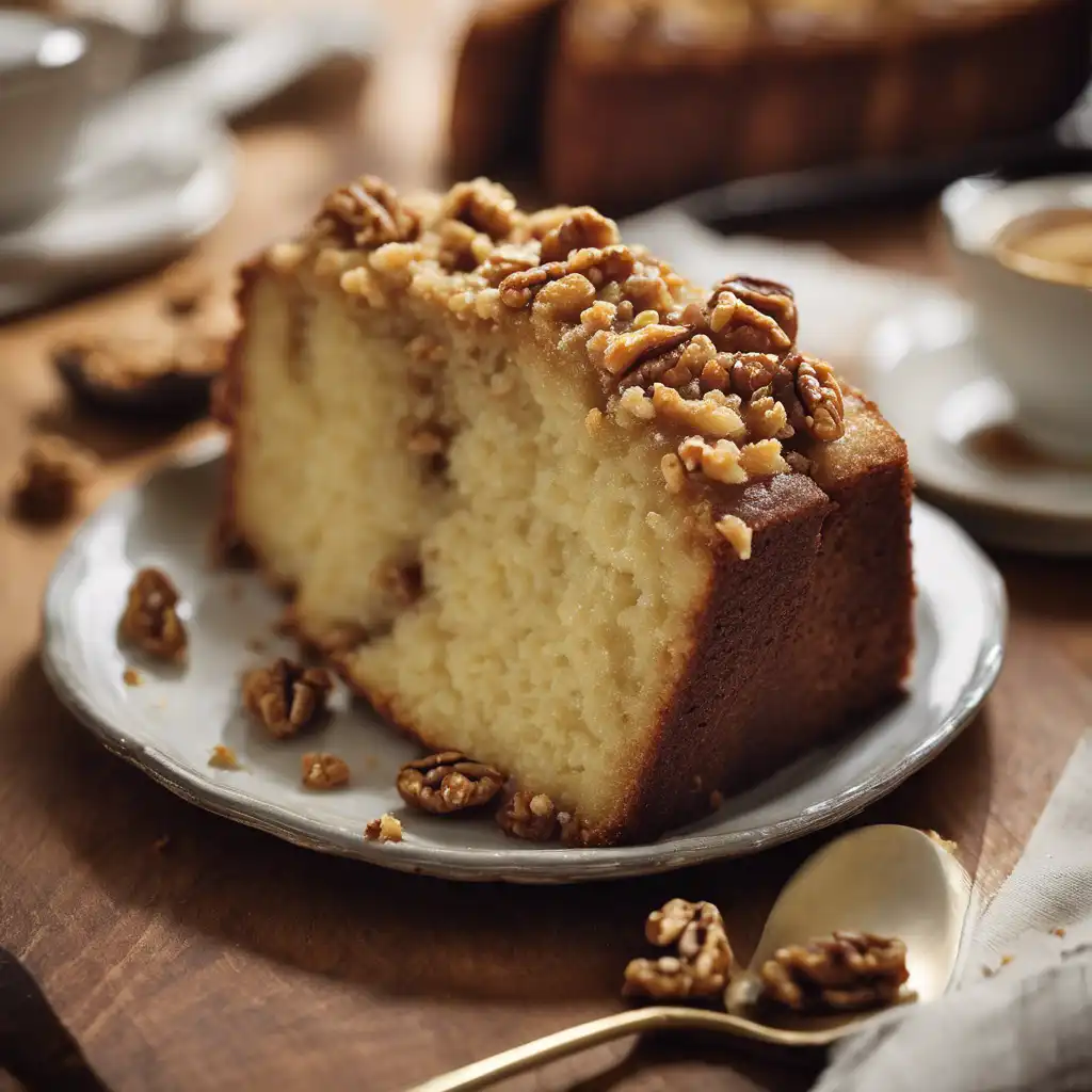 Pound Cake with Streusel Topping