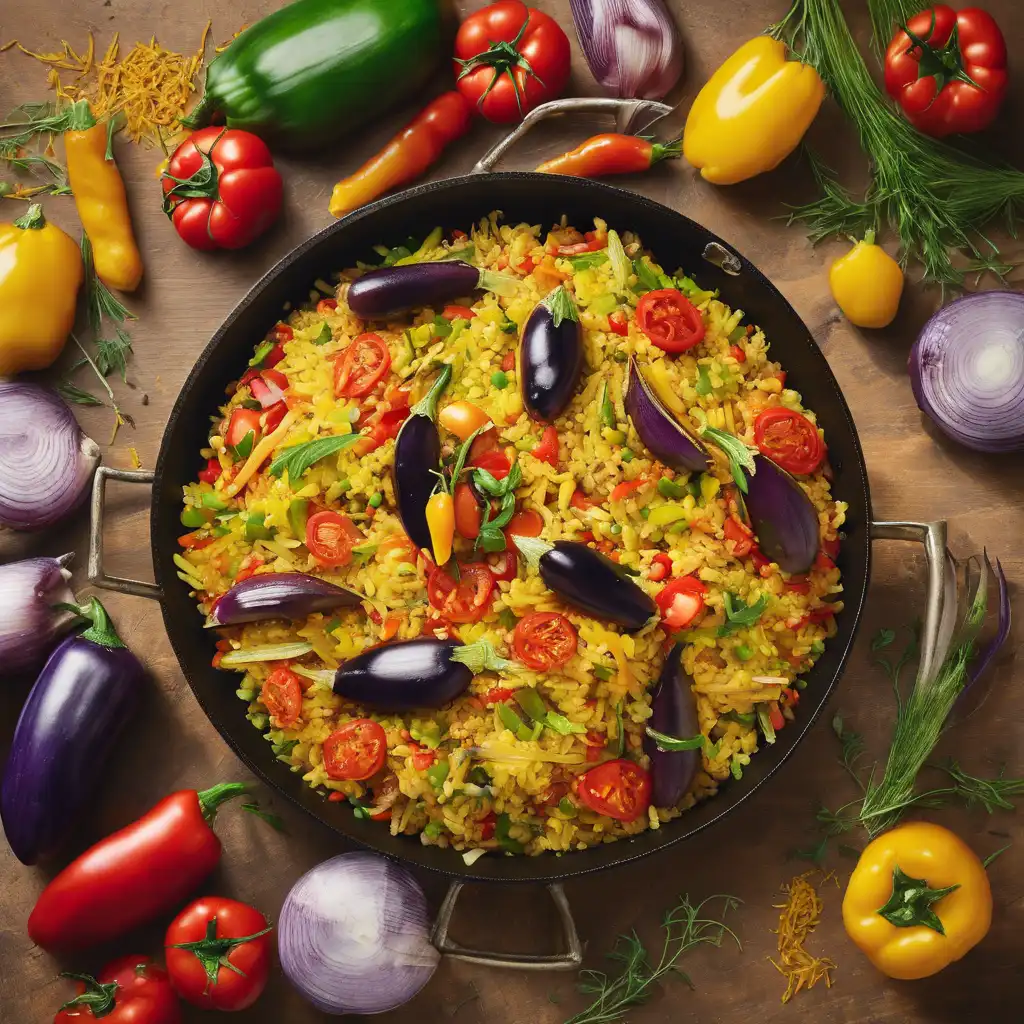 Vegetable Paella