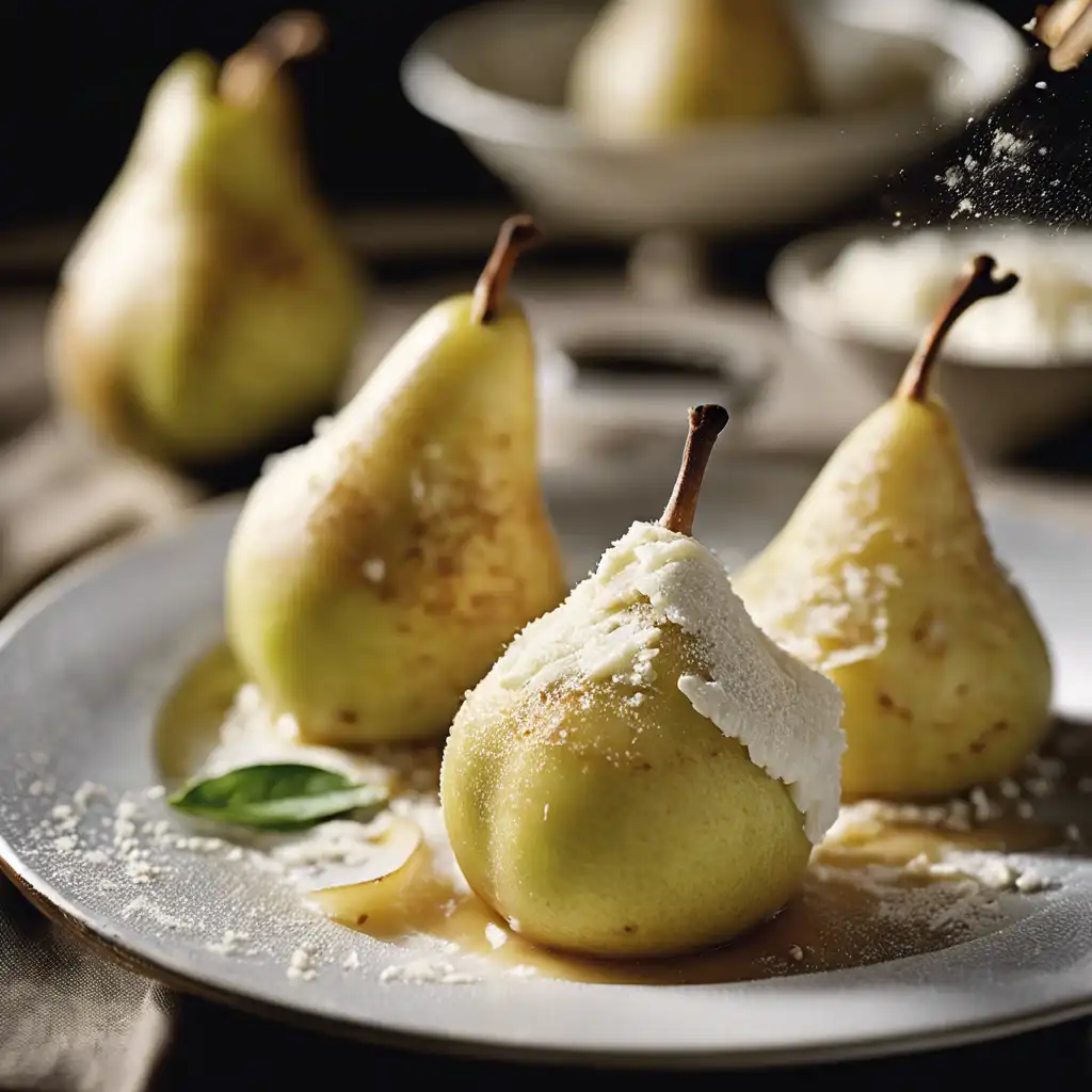 Pears with Parmesan