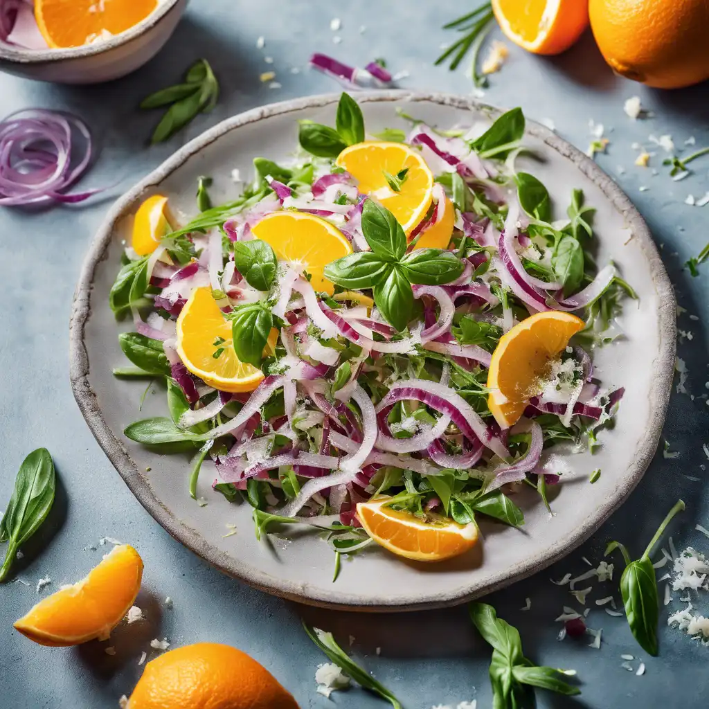 Sweet Herb and Parmesan Salad