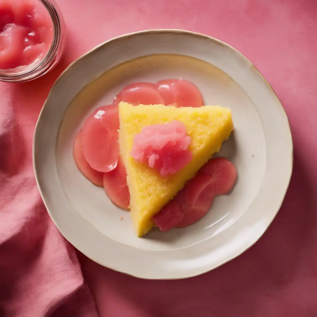 Sweet Polenta with Guava