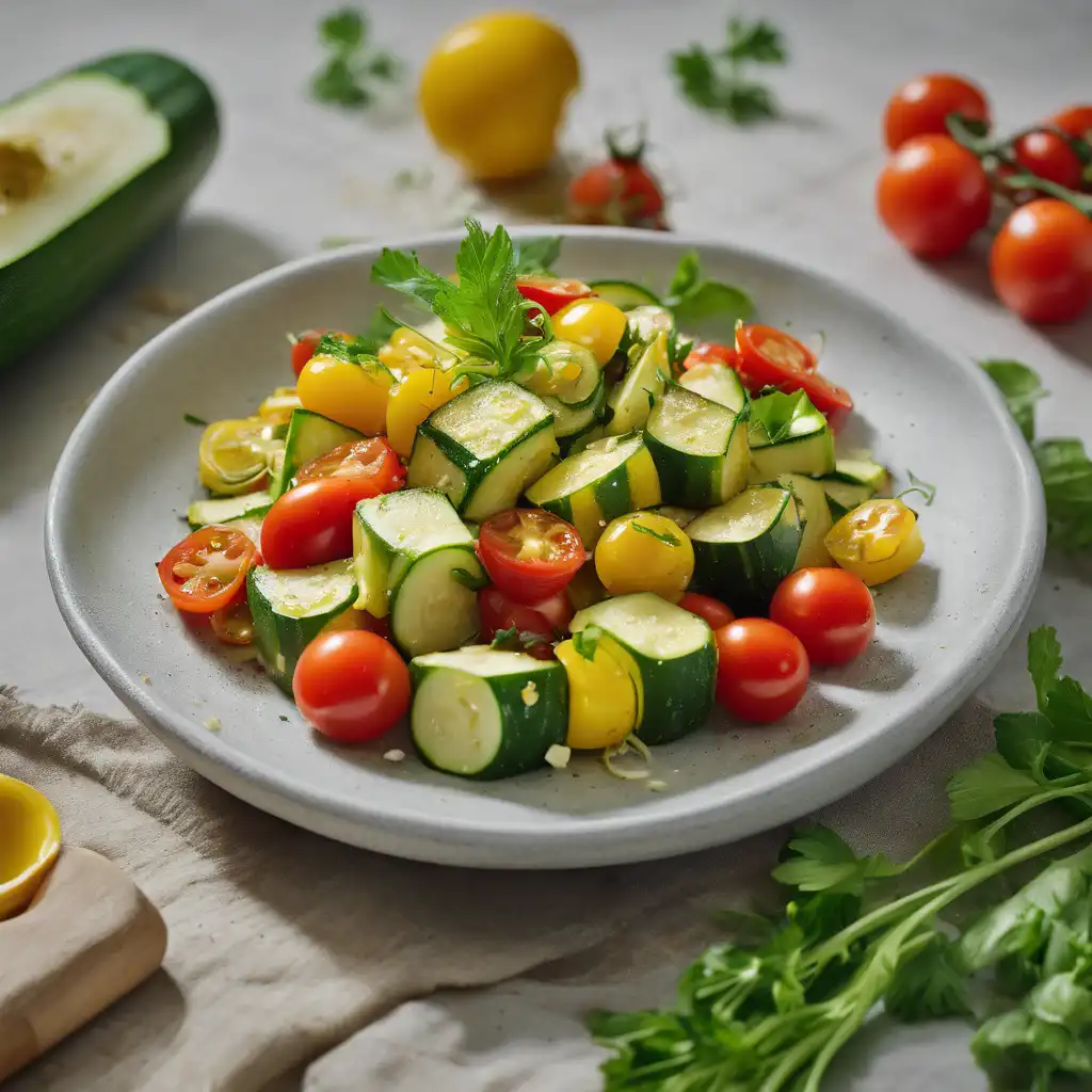 Zucchini and Cherry Tomato Salad