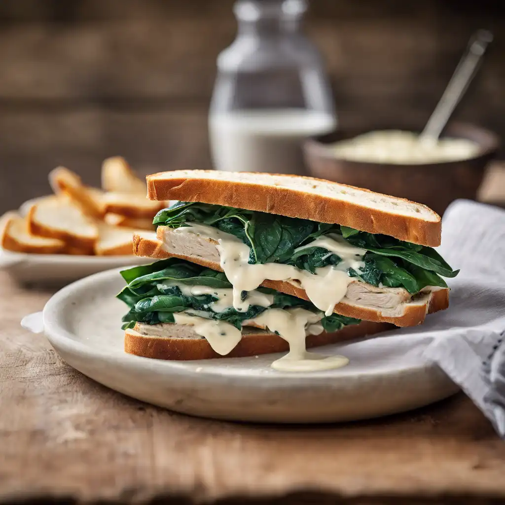 Chicken and Spinach Sandwich