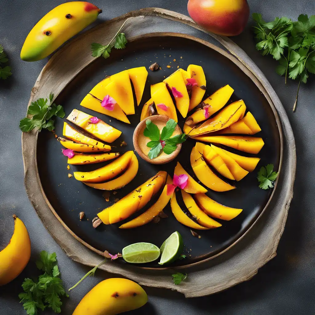 Grilled Mango