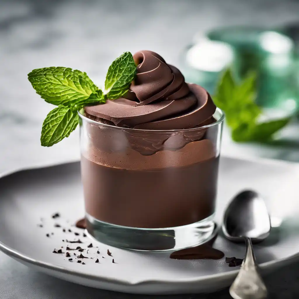 Chocolate Mousse with Mint