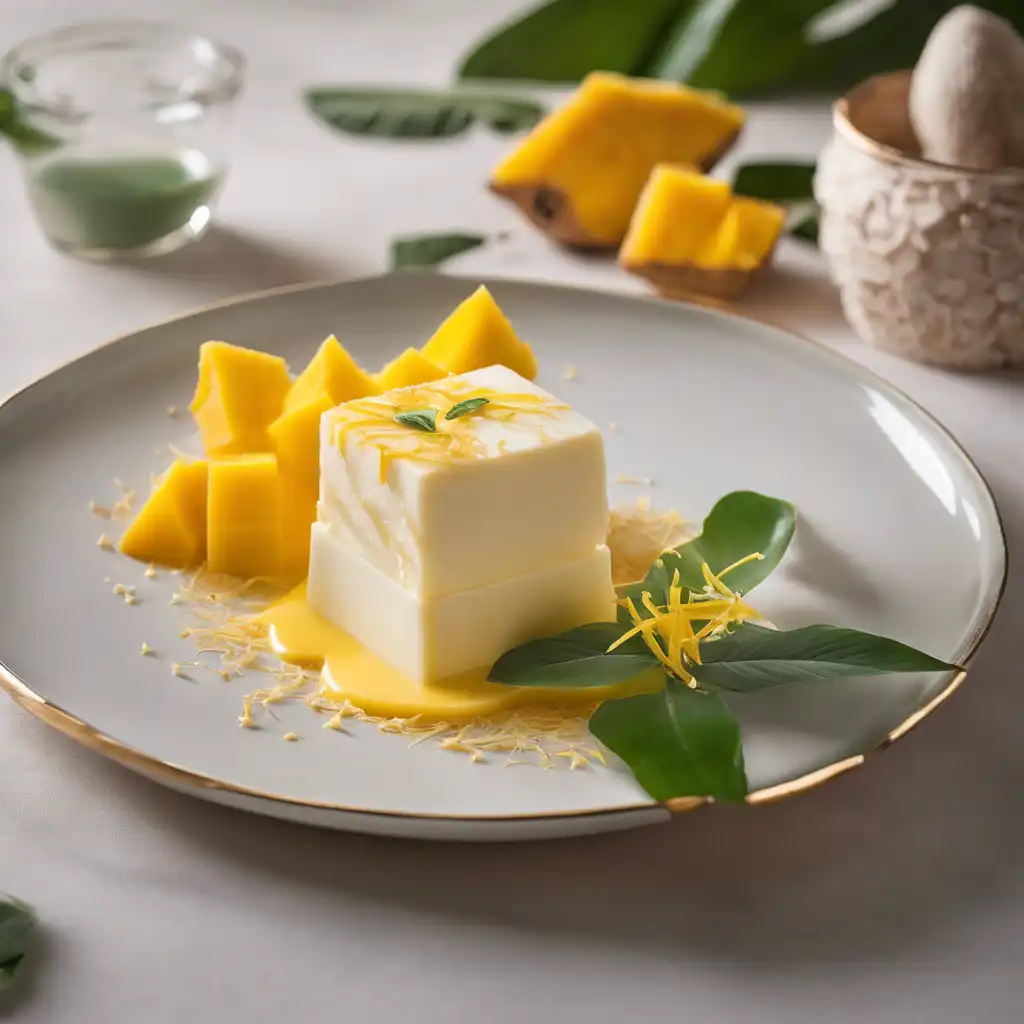 Cassava Cream with Mango