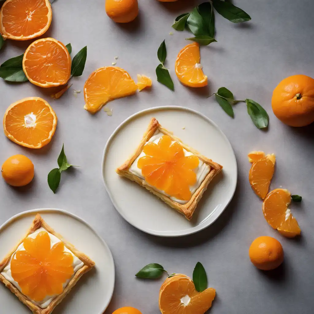 Tangerine Cream Tart