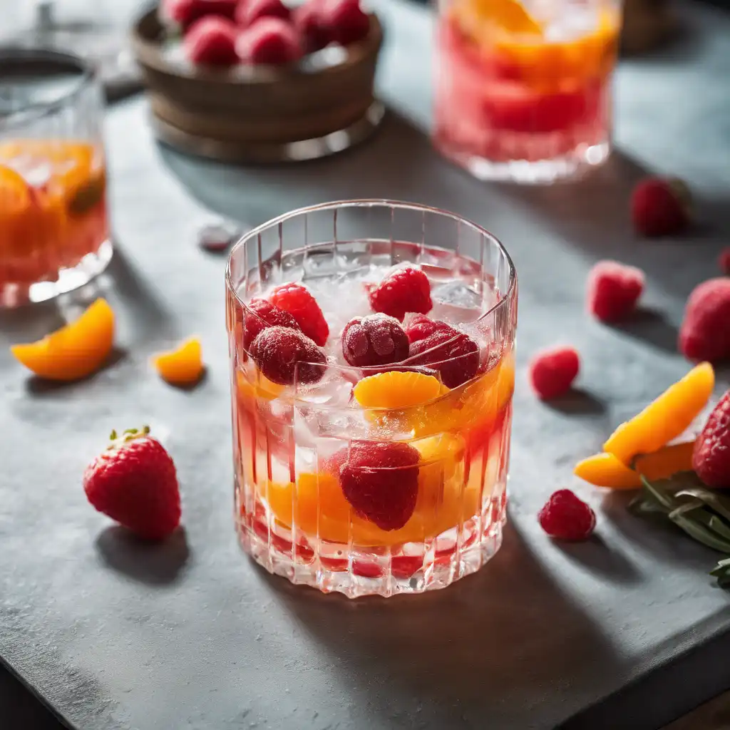 Red Fruits with Vodka