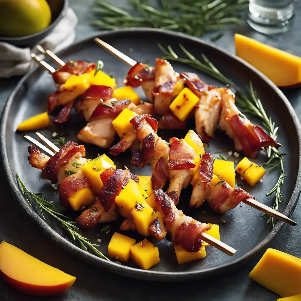 Finger-Style Chicken with Mango