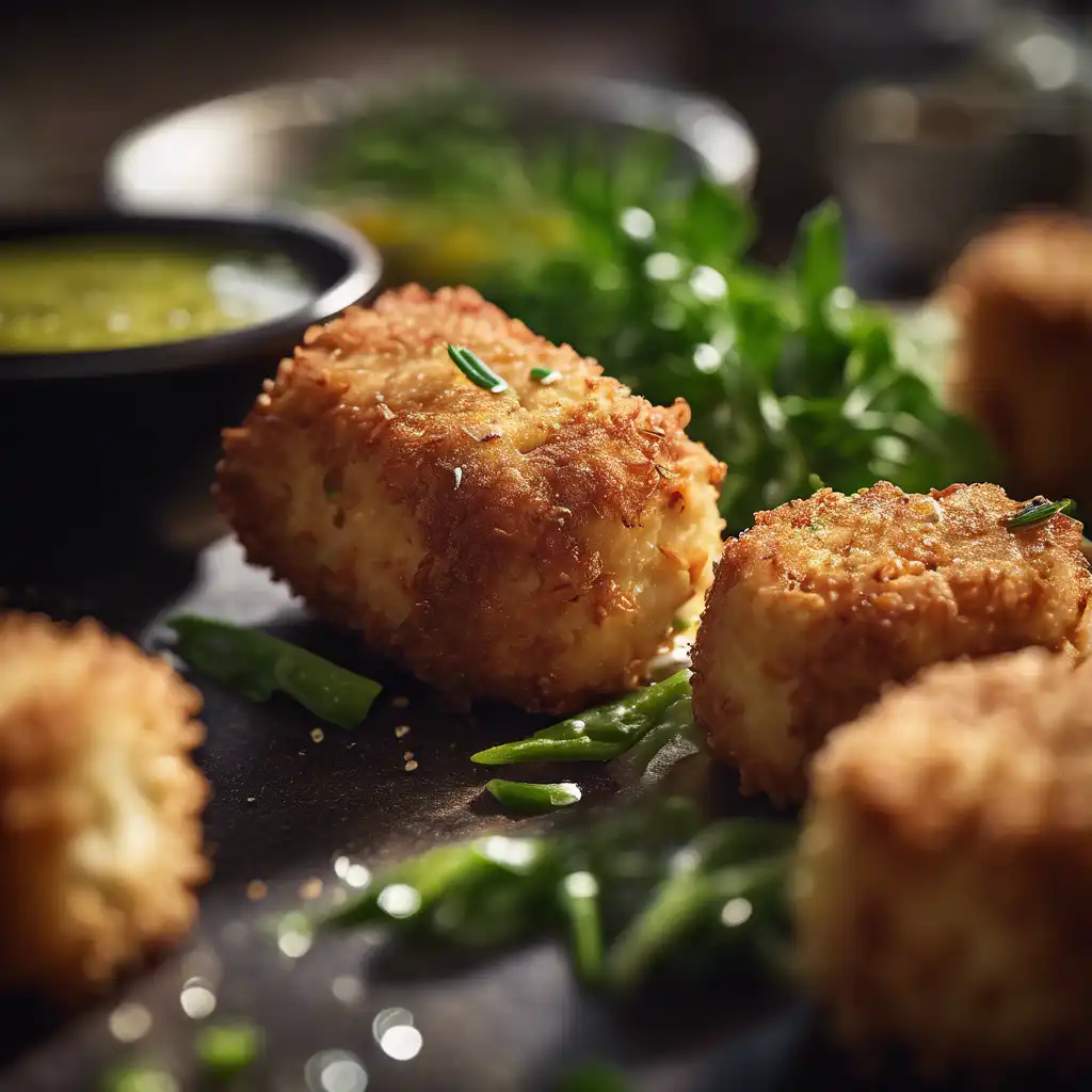 Breaded and Baked Croquettes