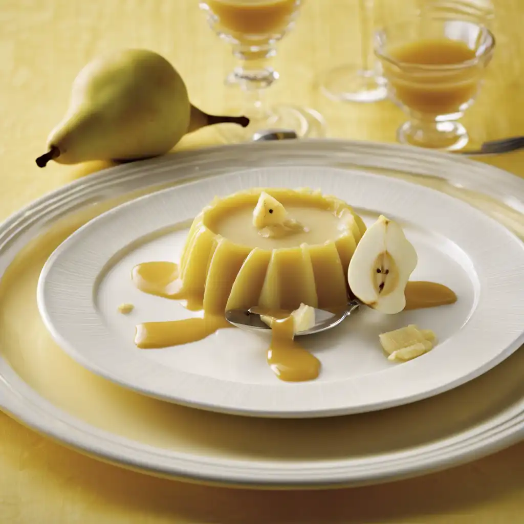 Pudding of Pear and Banana