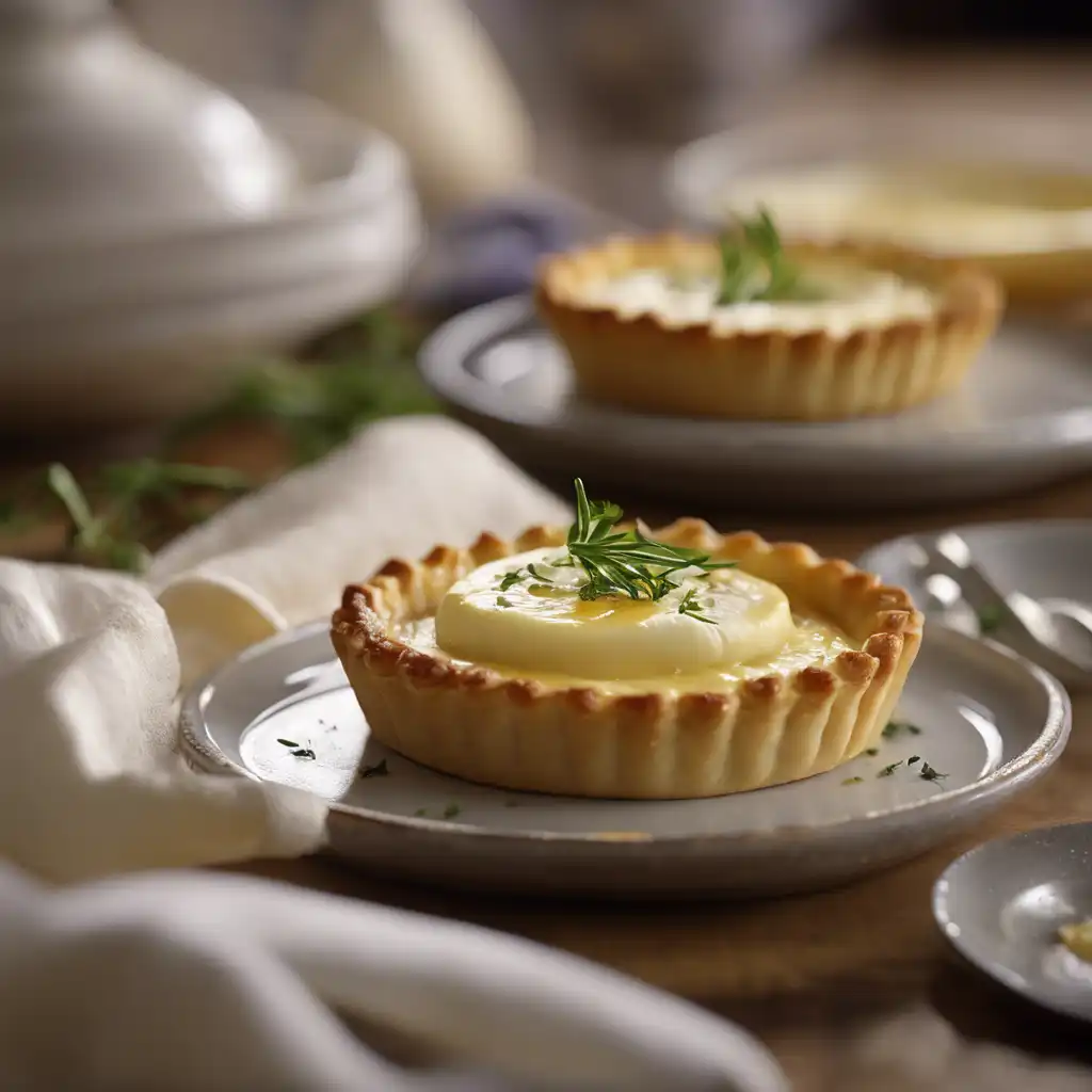 Garlic Brie Tart