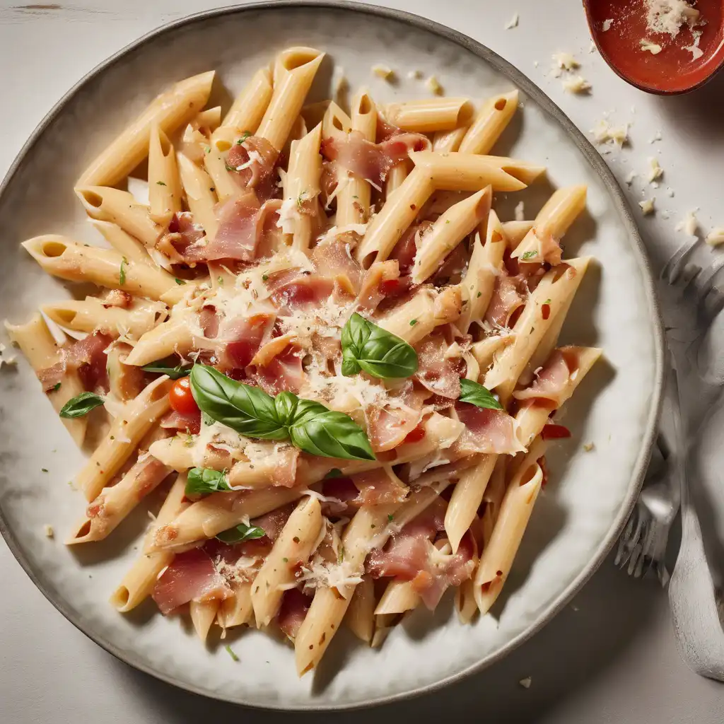 Chicken and Prosciutto Penne