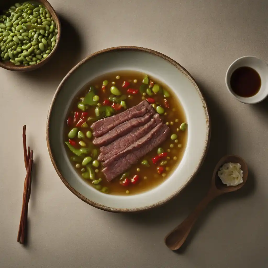 Bean and Mung Bean Fillet with Broth