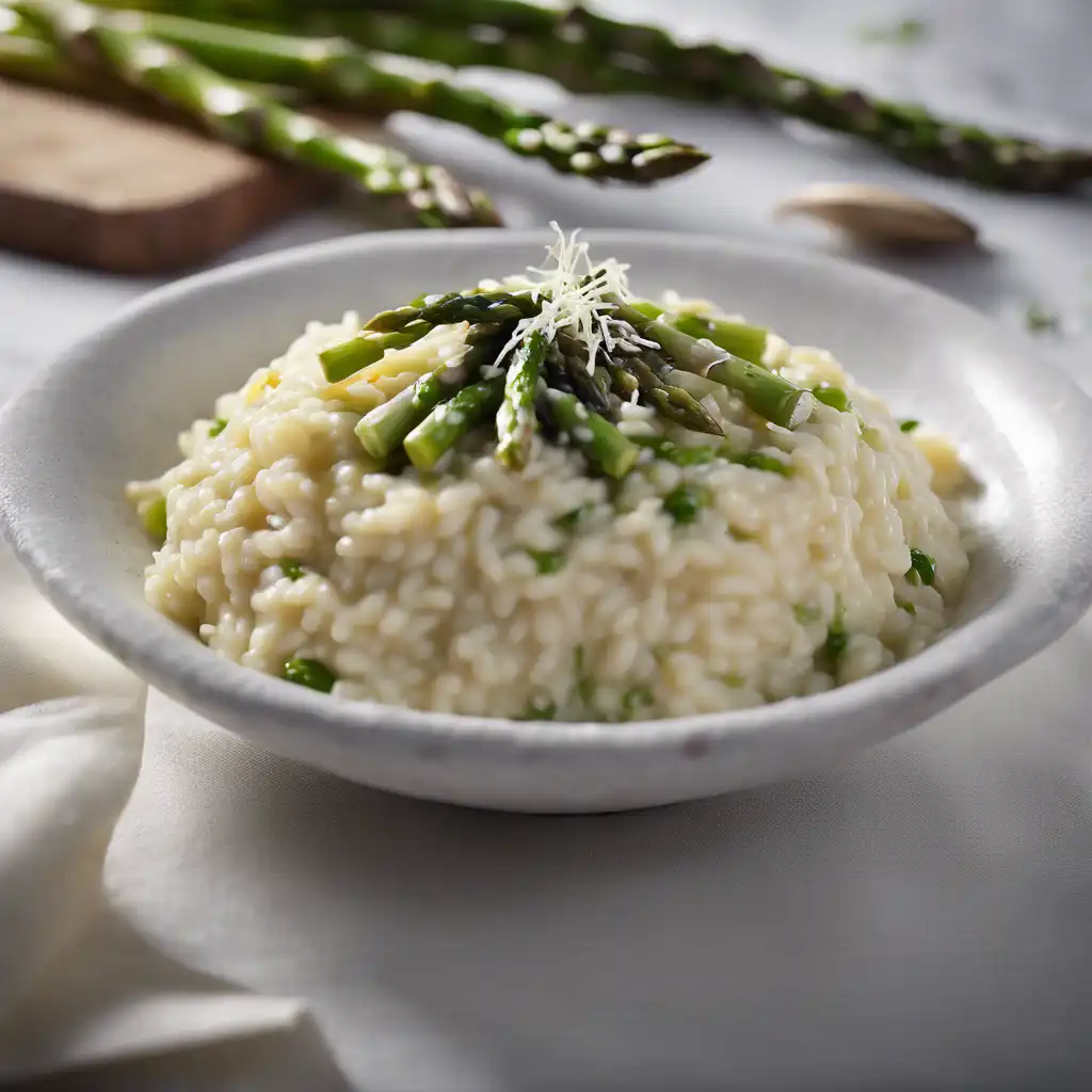 Brie and Asparagus Risotto