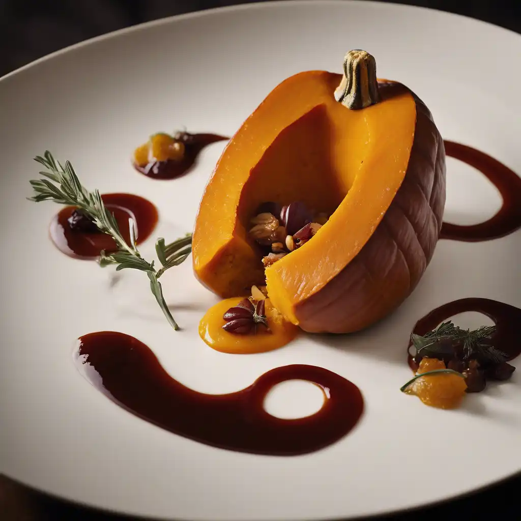 Pumpkin with Rapadura and Porto Wine