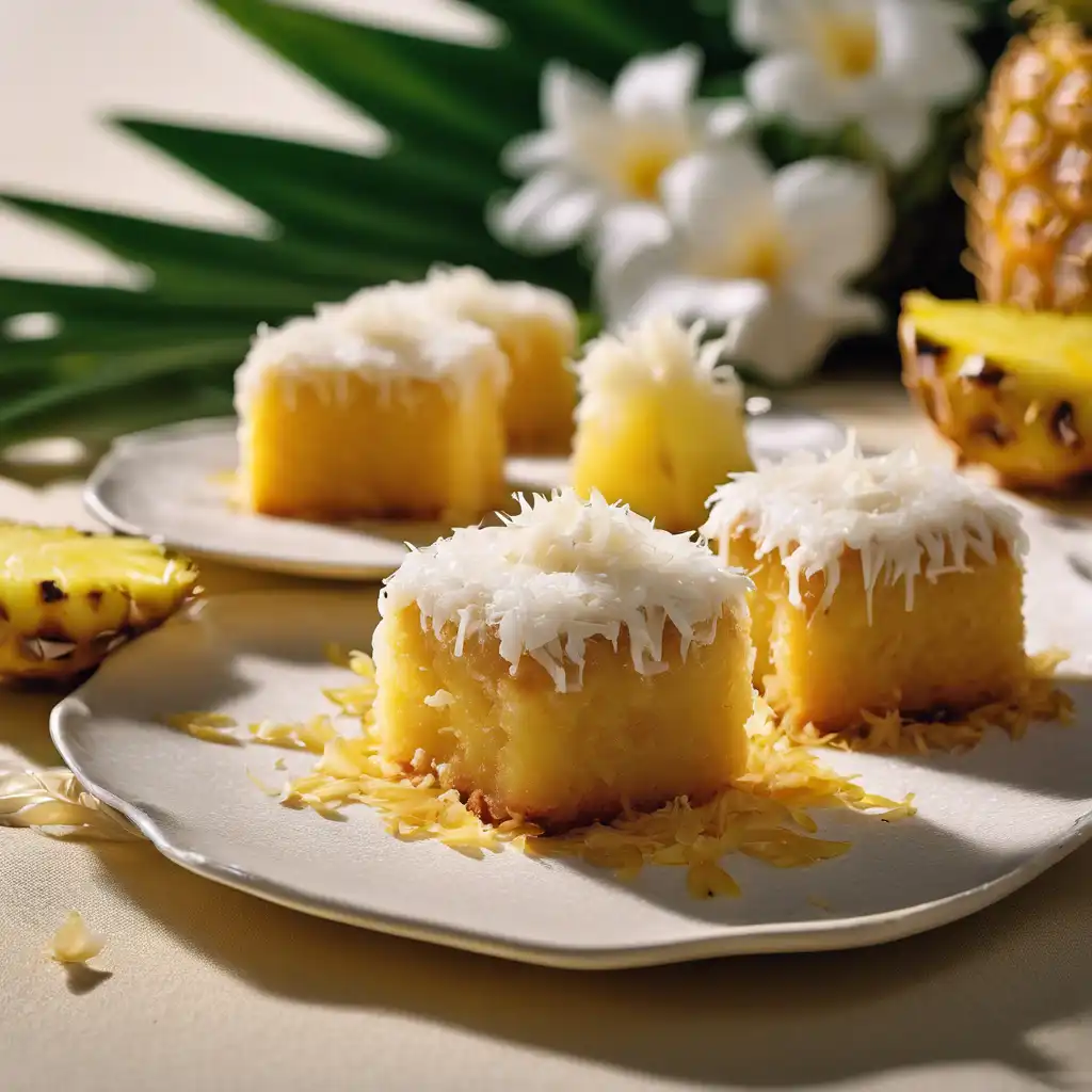 Pineapple Coconut Cakes