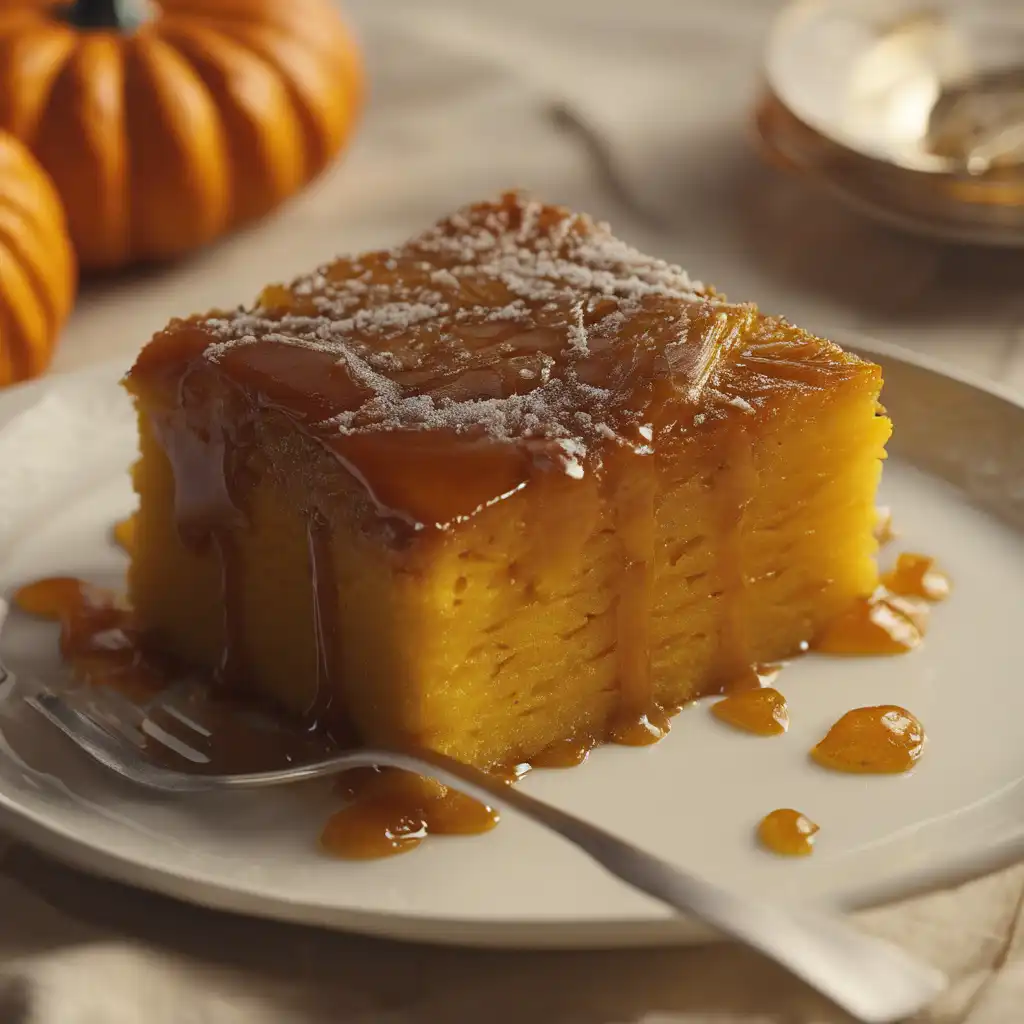 Upside-Down Pumpkin Cake