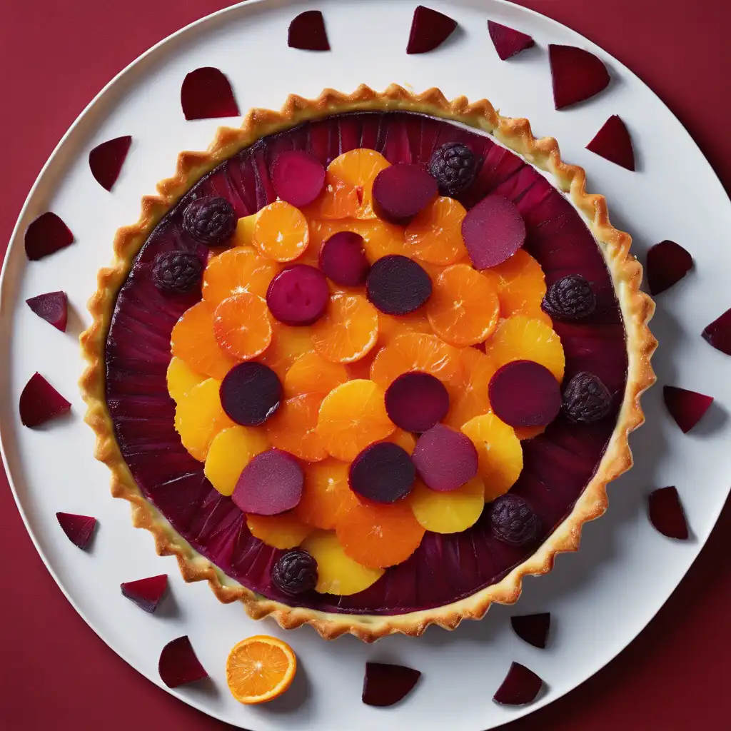 Sweet Beet and Fruit Tart
Sweet Beet and Fruit Tart