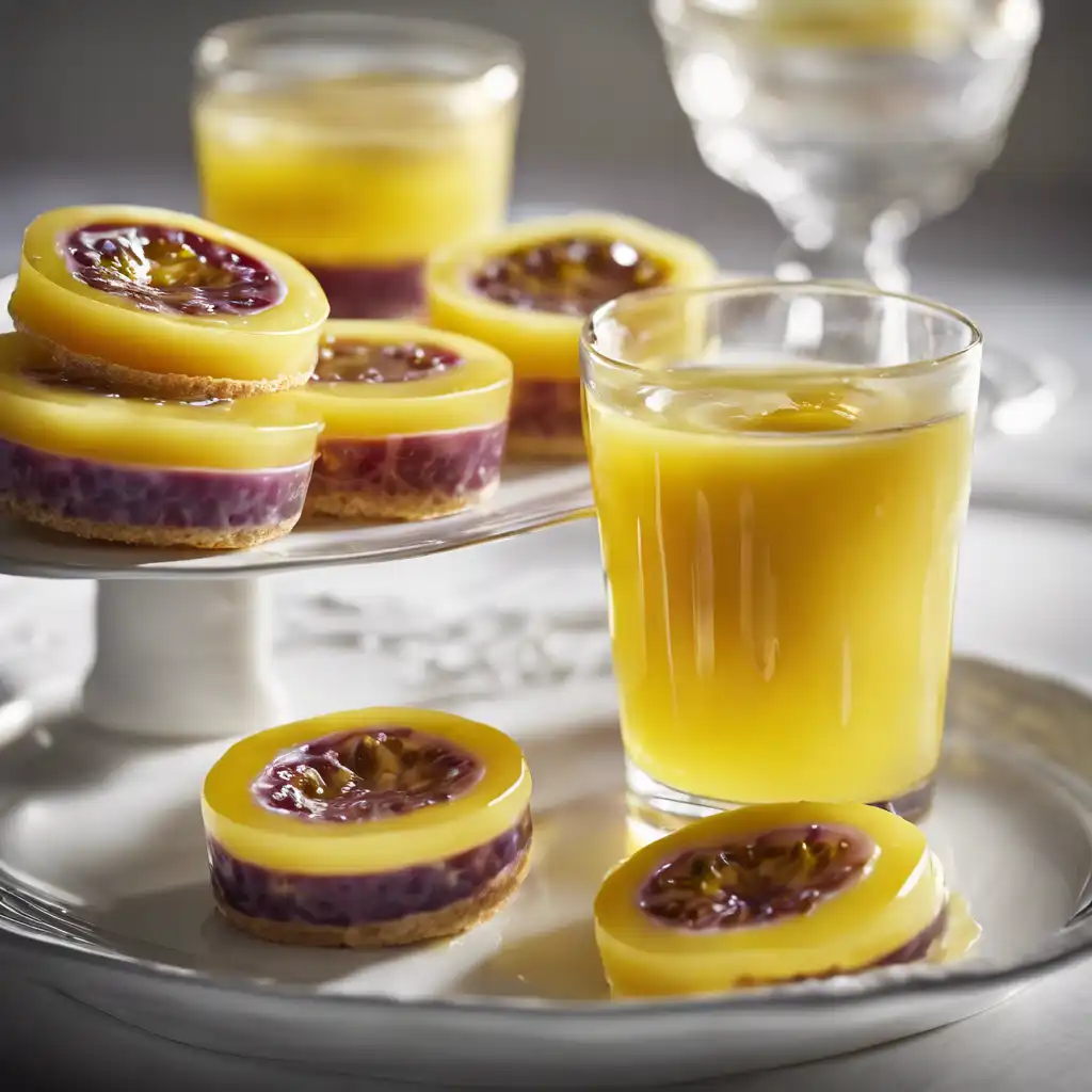 Passionfruit and Pear Gelatin