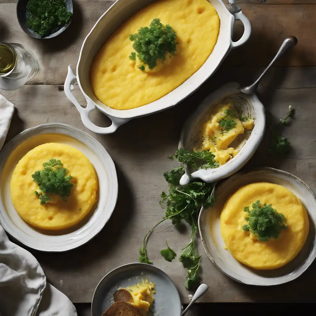 Polenta with Cheese (Polenta from Oropa)