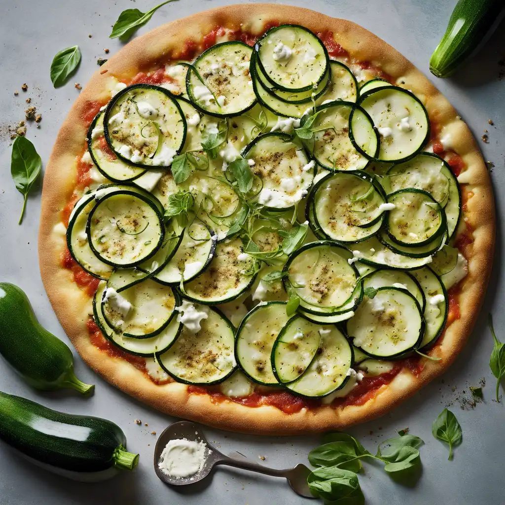 Zucchini Pizza