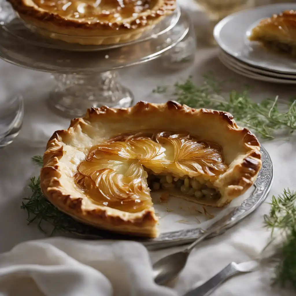 Onion and Alecrim Pie