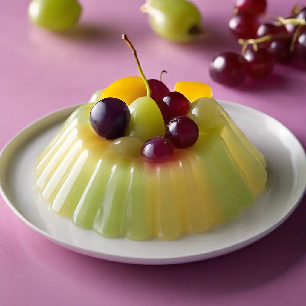 Fruit Gelatin Dessert