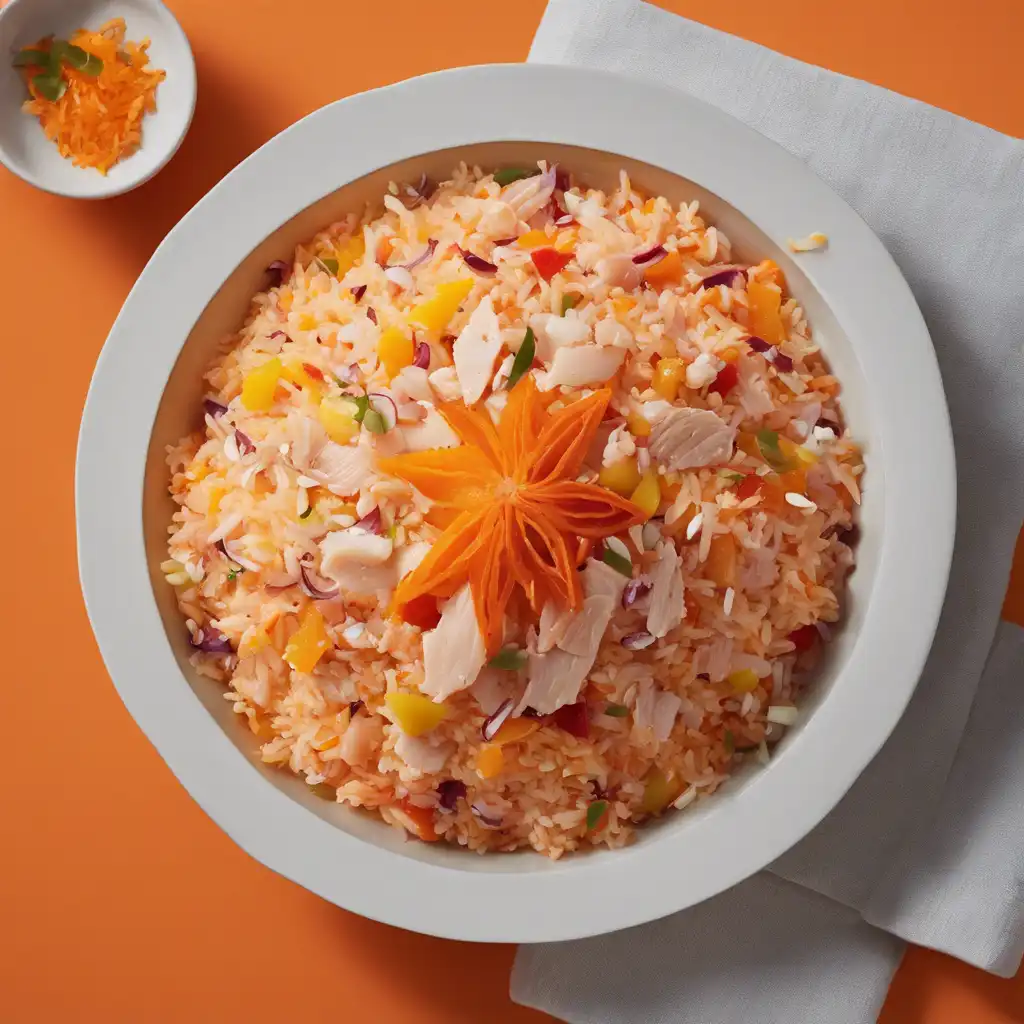 Orange Rice Salad