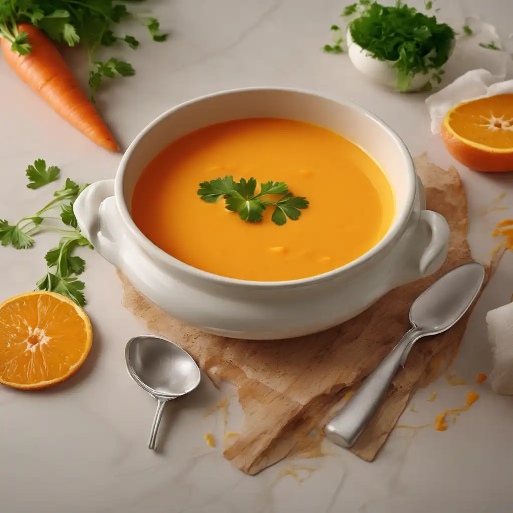 Carrot and Orange Cream Soup