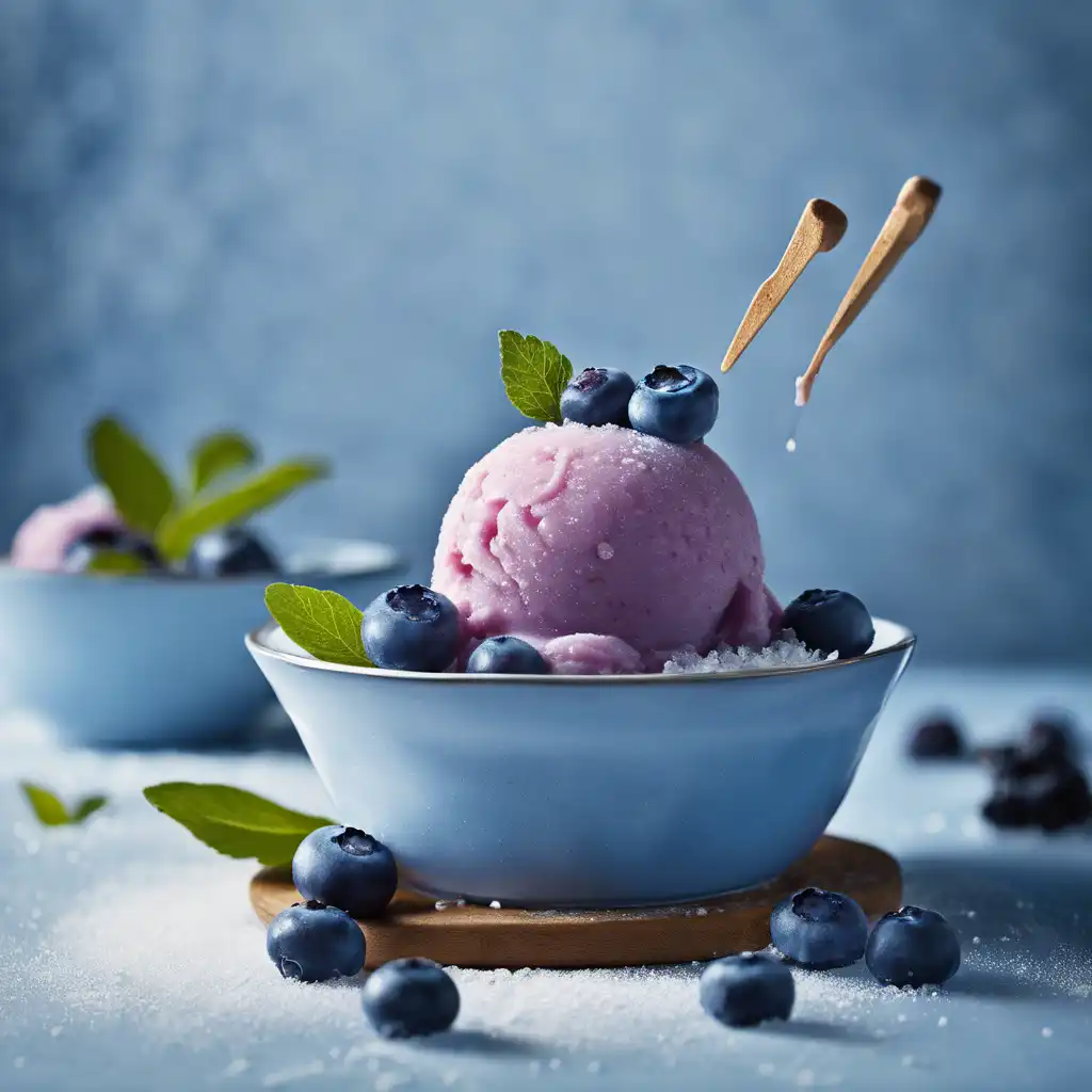 Blueberry Sorbet