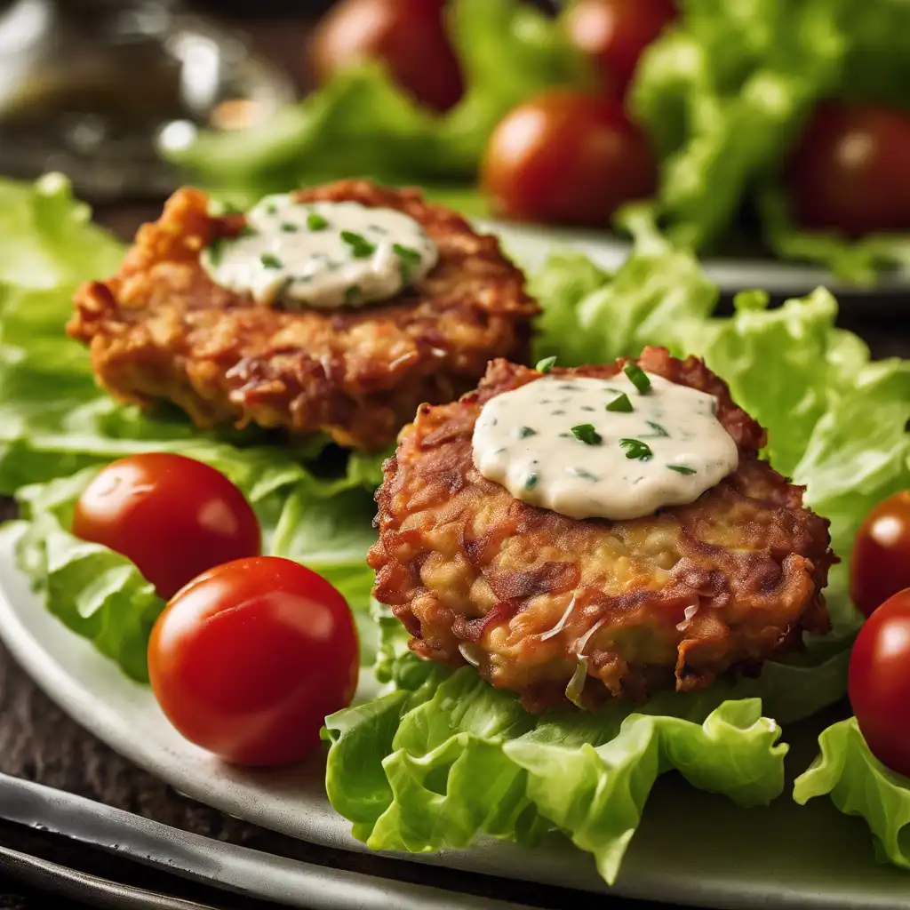 Tuna Fritters with Mayo