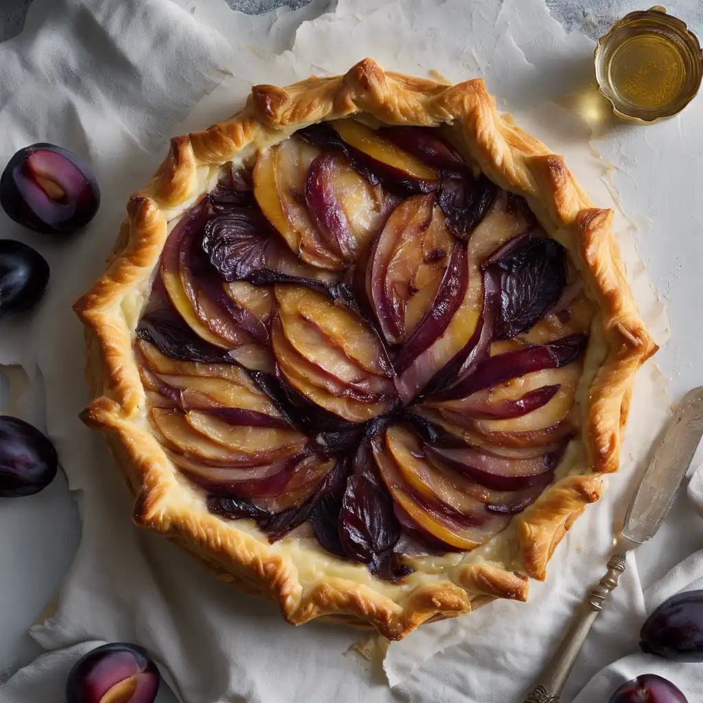 Chicken and Plum Tort