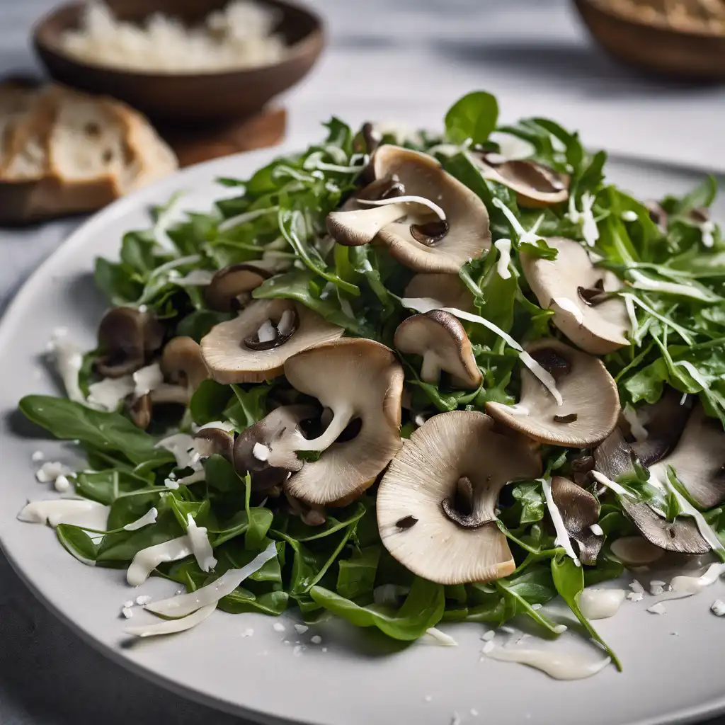 Mushroom Salad with Parmesan