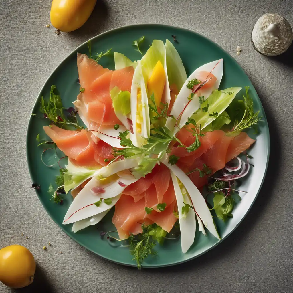 Endive and Smoked Salmon Salad