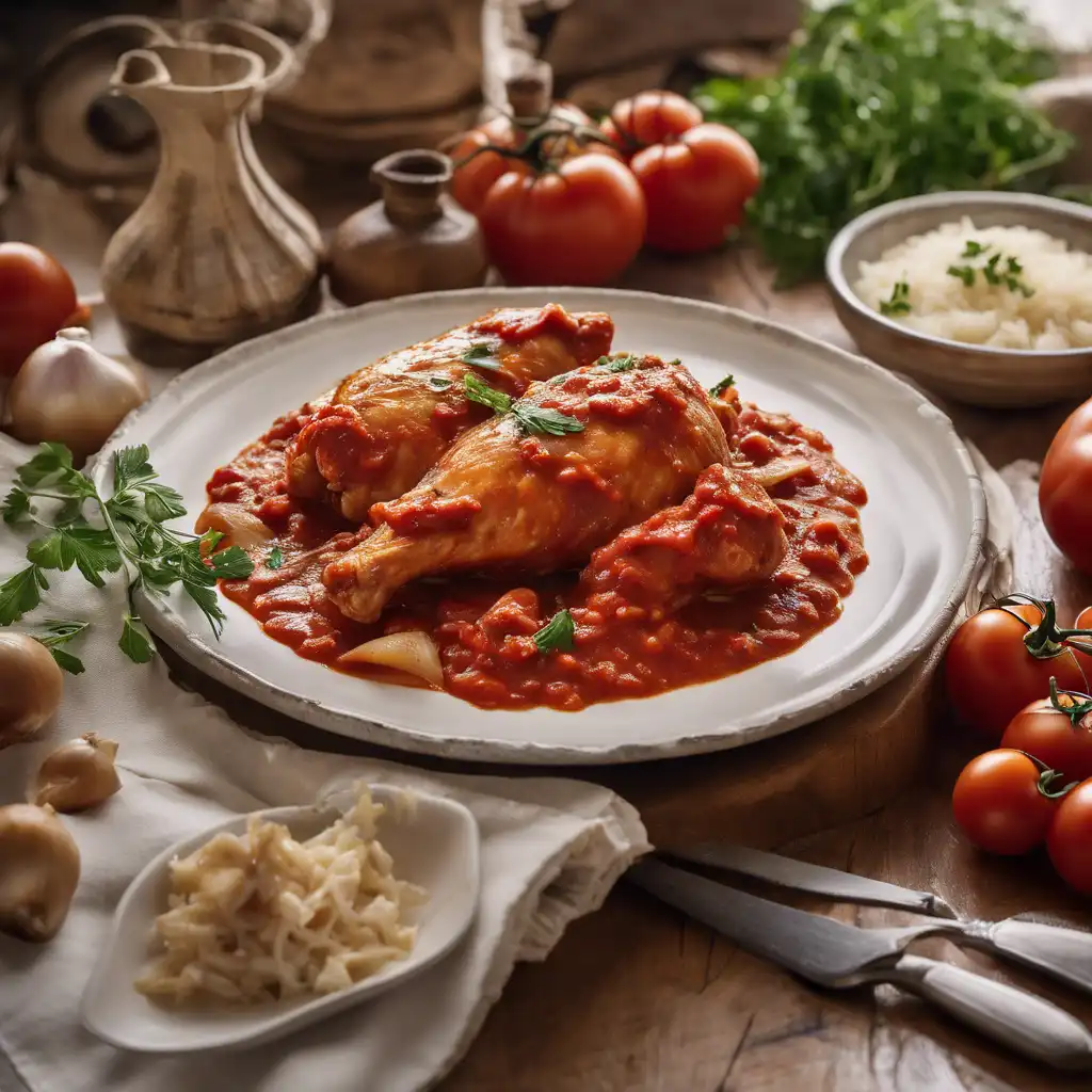 Chicken with Tomato Sauce