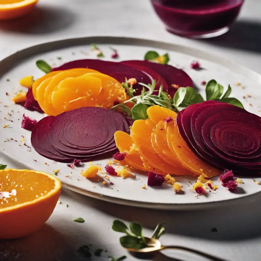 Orange with Beetroot