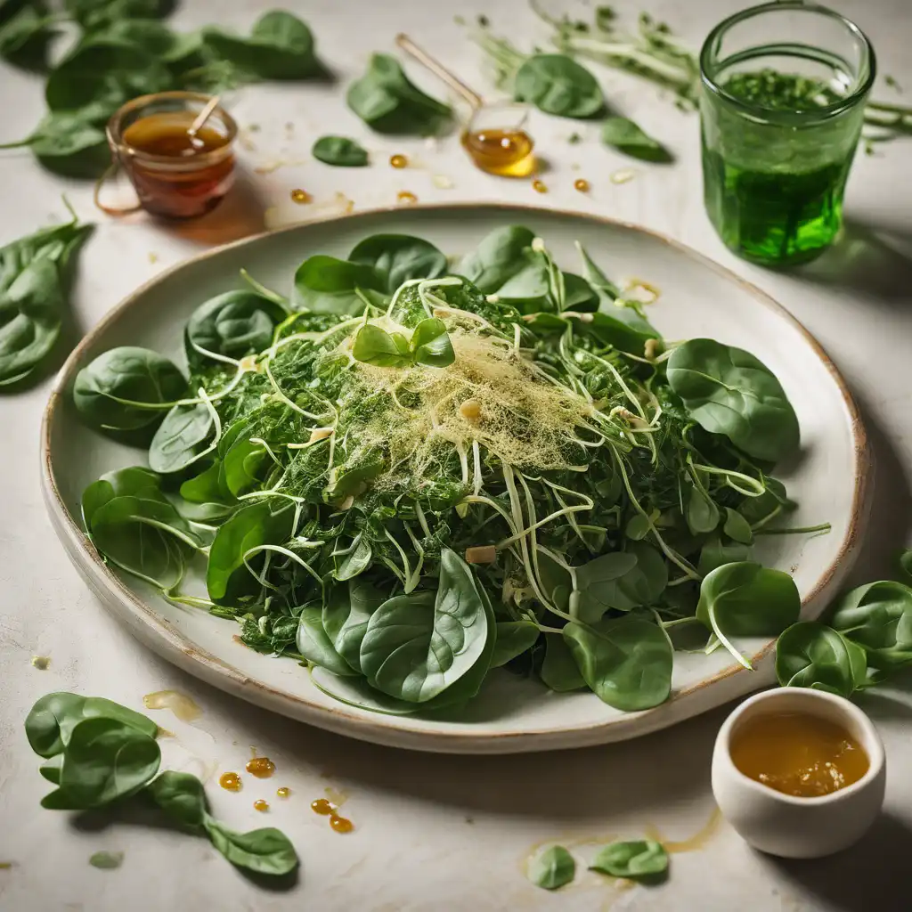 Spinach with Alfalfa