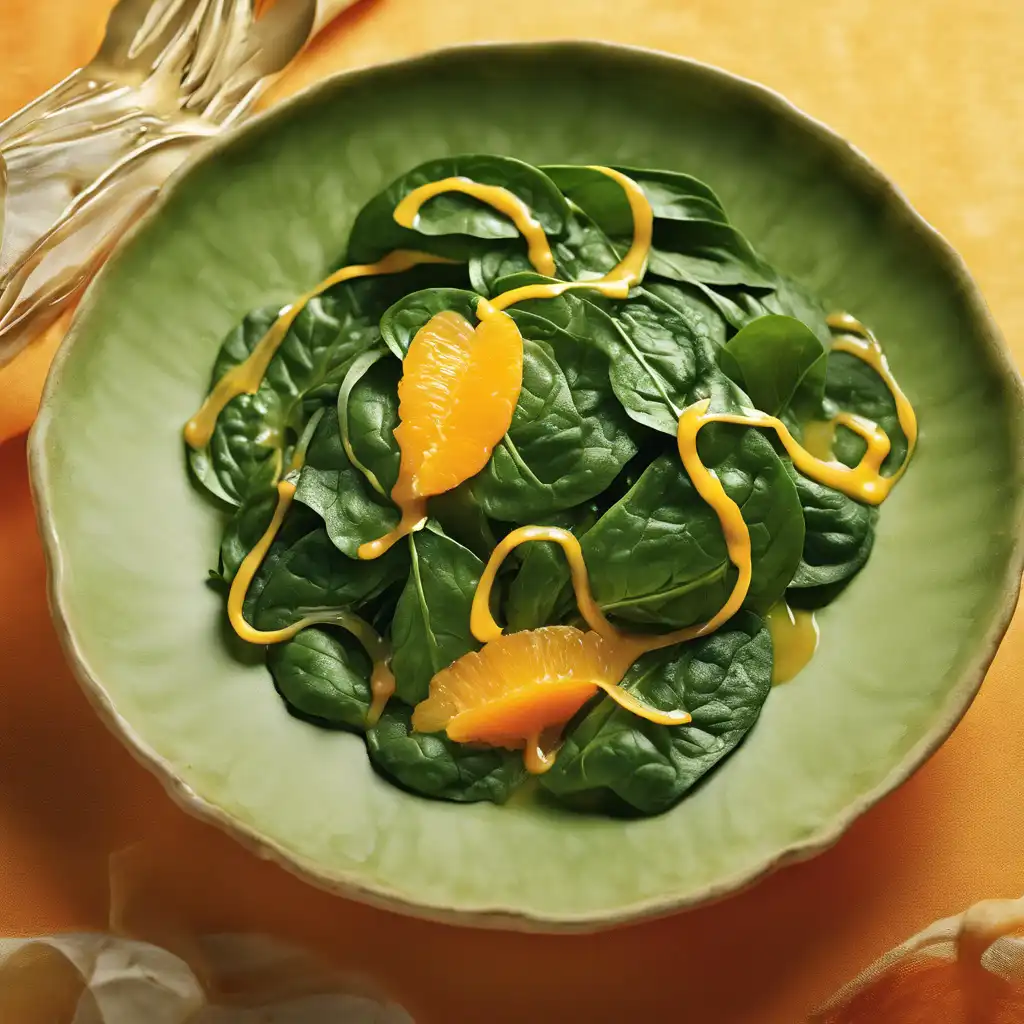 Spinach with Orange