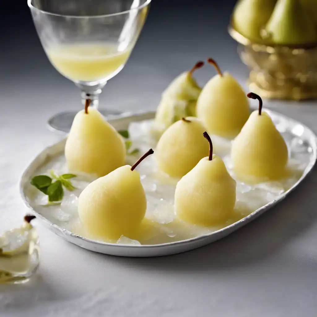 Pear and Pernod Sorbet