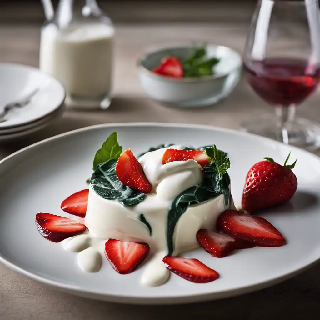 Tahini with Yogurt and Dandelion