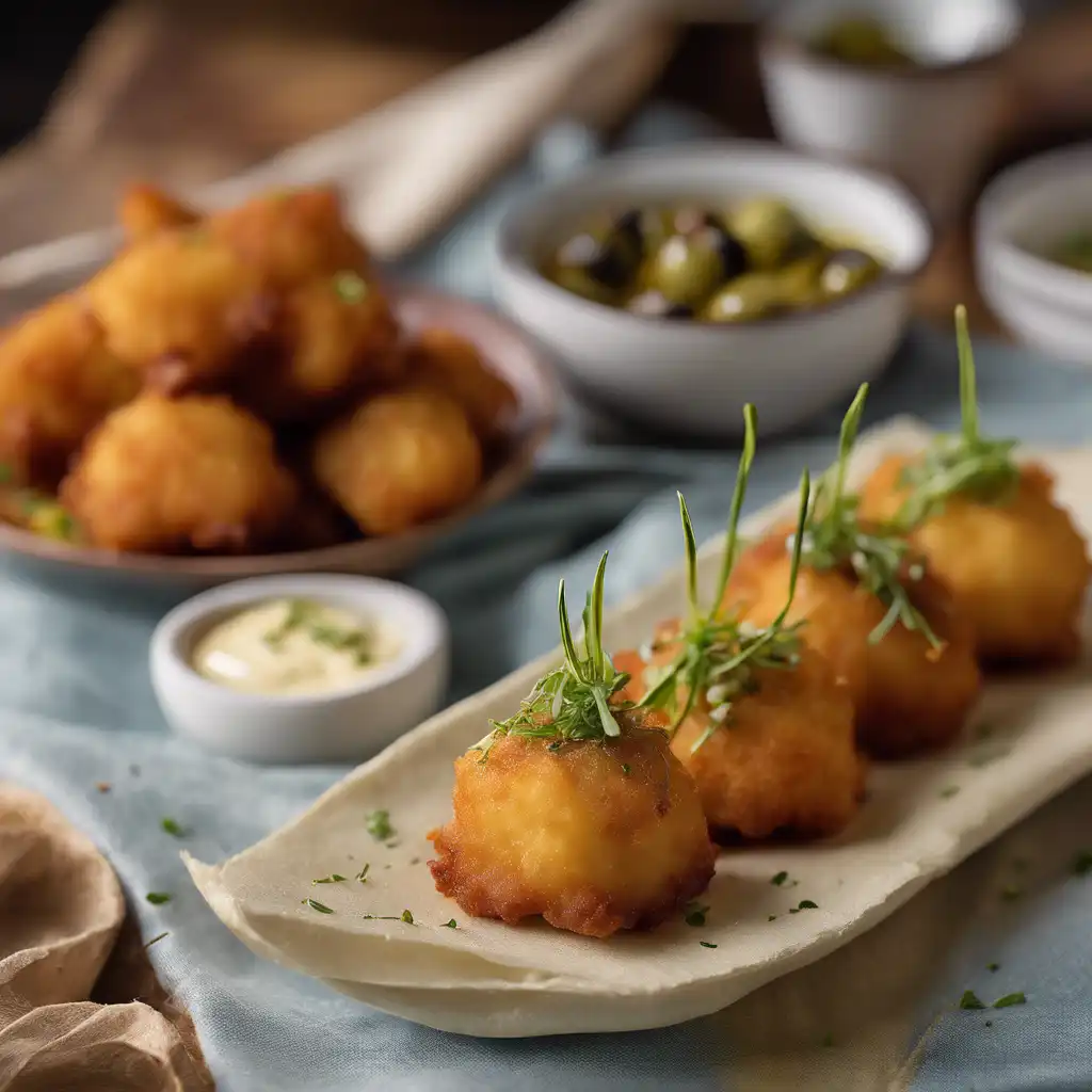 Yucca Fritters (Coxinhas de Mandioca)