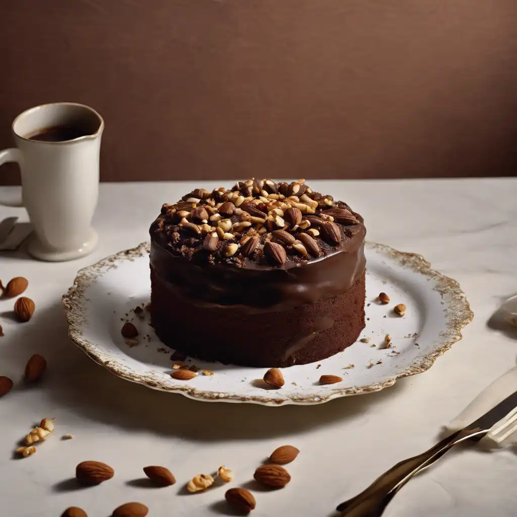 Chocolate Cake with Nuts